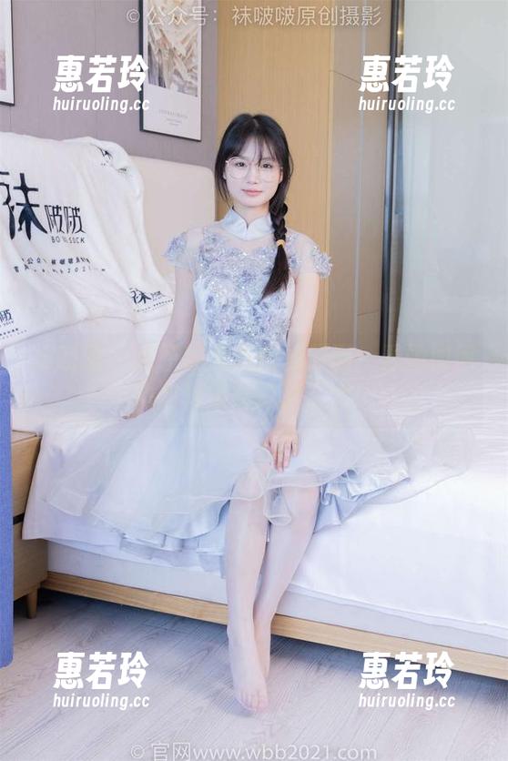 袜啵啵 - 稚予的两双肉丝原图：看她如何把肉丝演绎成了艺术！
