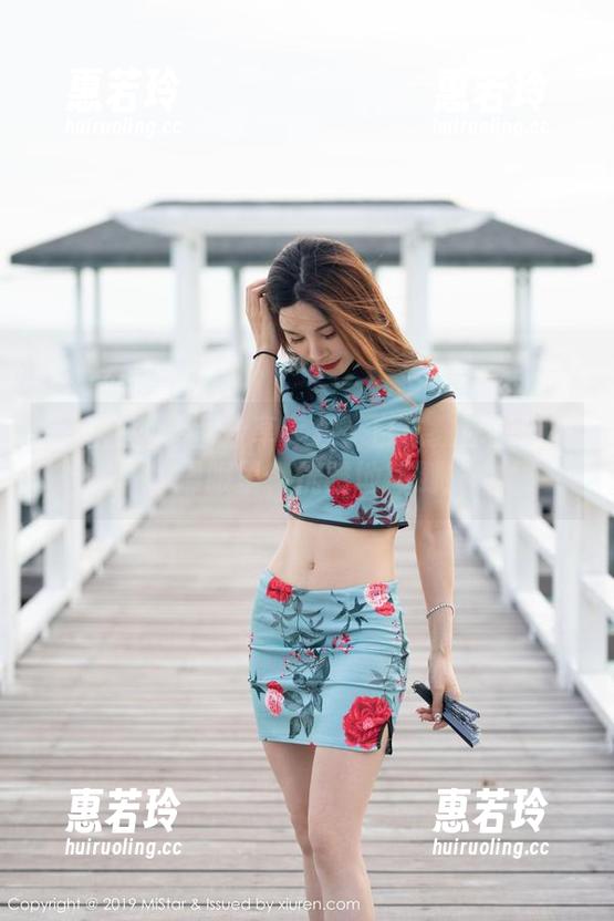 魅妍社-白沫 魅妍社 - 套图分享专栏:白沫教你如何在体操服里,优雅地摔倒!